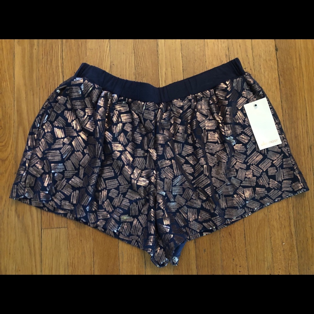 Sequined Shorts